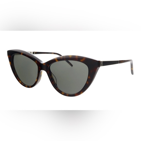 Yves Saint Laurent Cat Eye Tortoise Shell Sunglasses - Picture 4 of 17